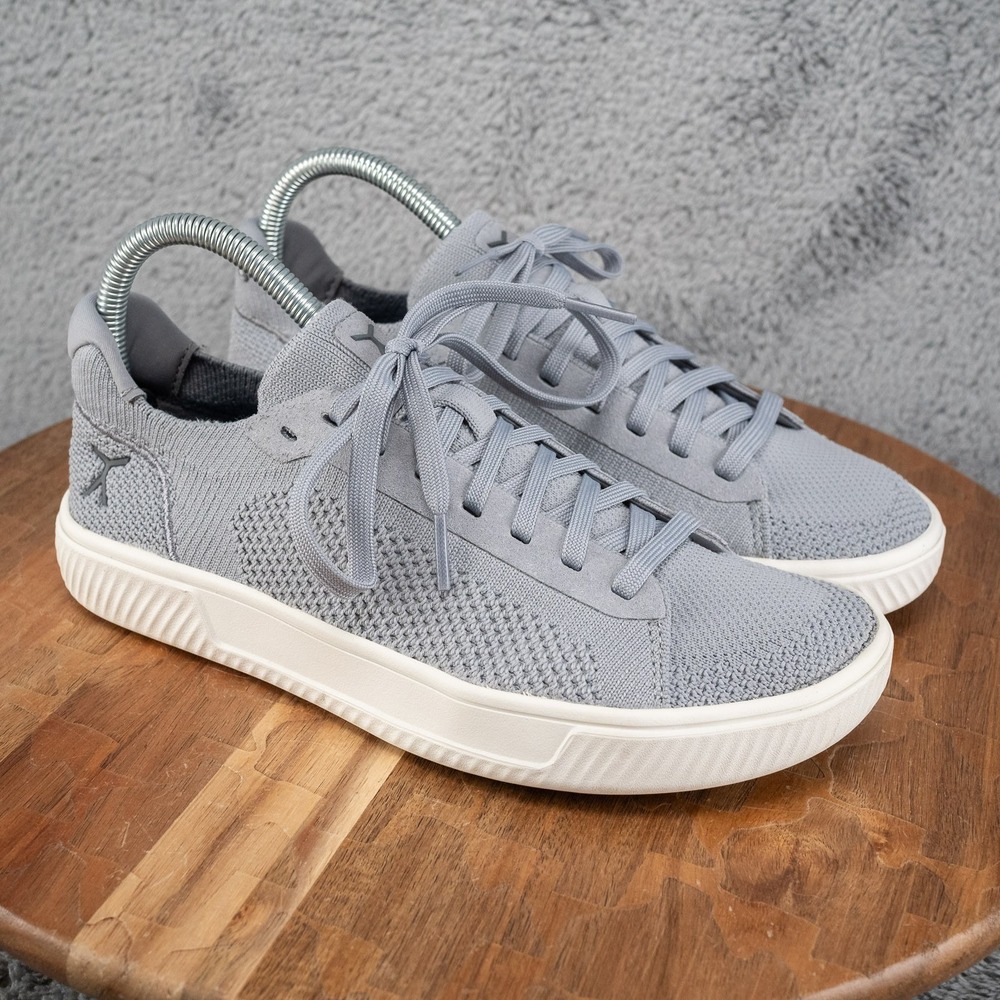 Flux Footwear Adapt Trainer Gray Womens Size 8 Athletic Knit Shoes Sneakers